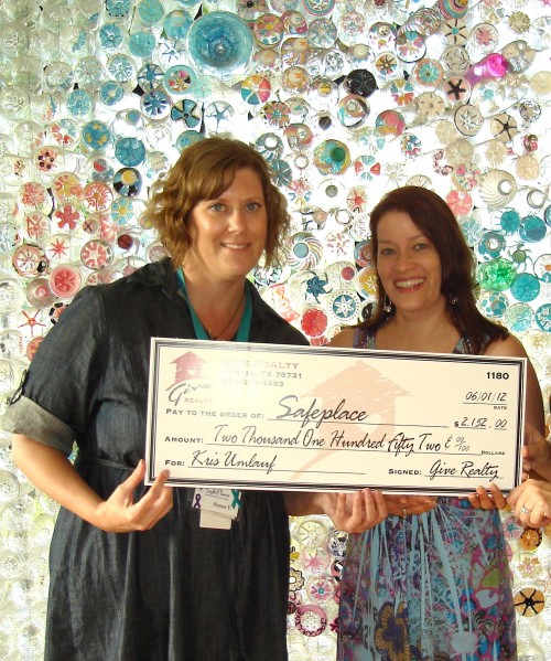 $4,304.00 Donated to SafePlace and Heritage Society of Austin on Behalf of Kris Umlauf