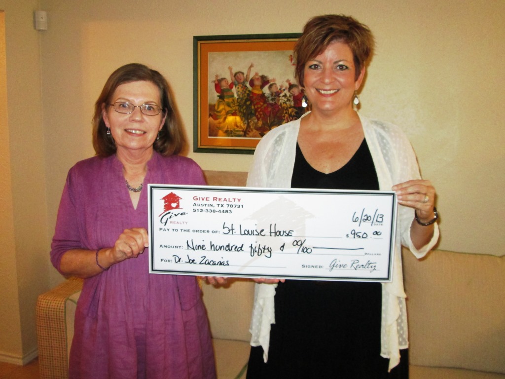 $950.00 Donated to Saint Louise House on Behalf of Esther Zacarias, in Memory of Dr. Joe Zacarias