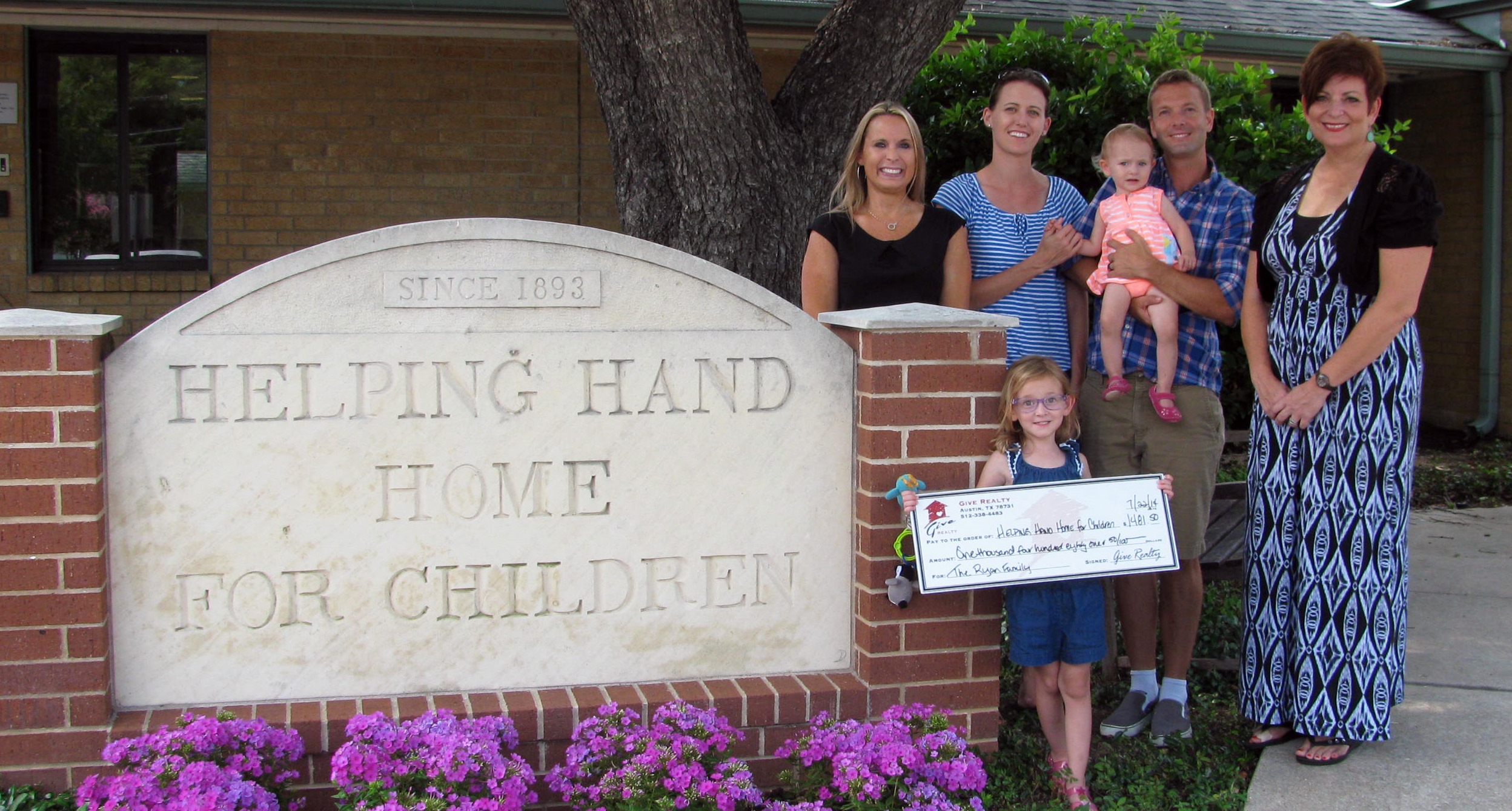 Helping Hand Home for Children Donation