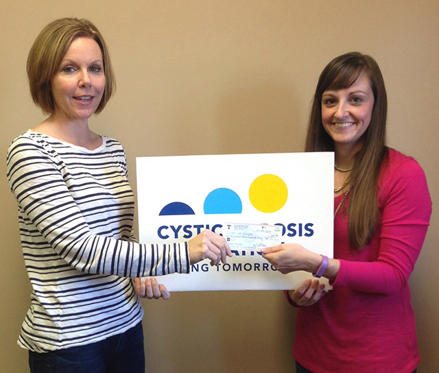 Cystic Fibrosis Foundation Donation